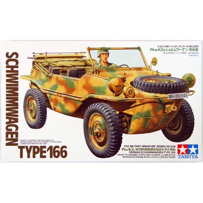 Tamiya 35224 1/35 German Schwimmwagen Type 166