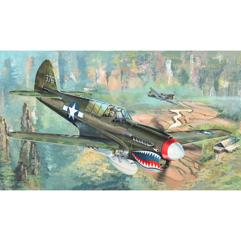 Trumpeter 02212 1/32 P-40N War Hawk