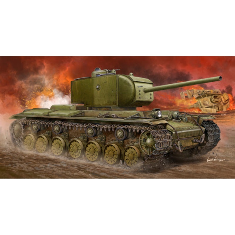 Trumpeter 05553 1/35 Soviet KV-220 Russian Tiger Super Heavy Tank