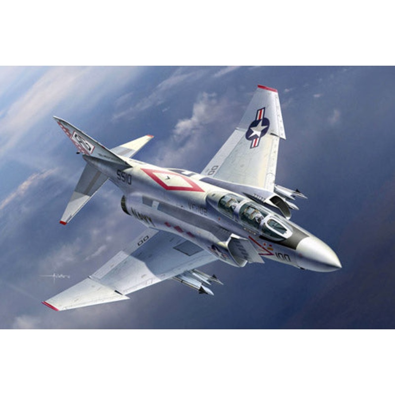 Academy 12323 1/48 McDonnell-Douglas F-4J Phantom VF-102 Diamondbacks