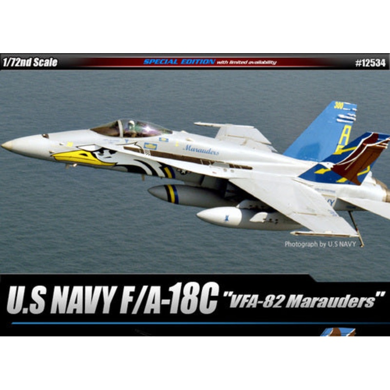 Academy 12534 1/72 Academy F-18C Hornet VFA-82 Marauders