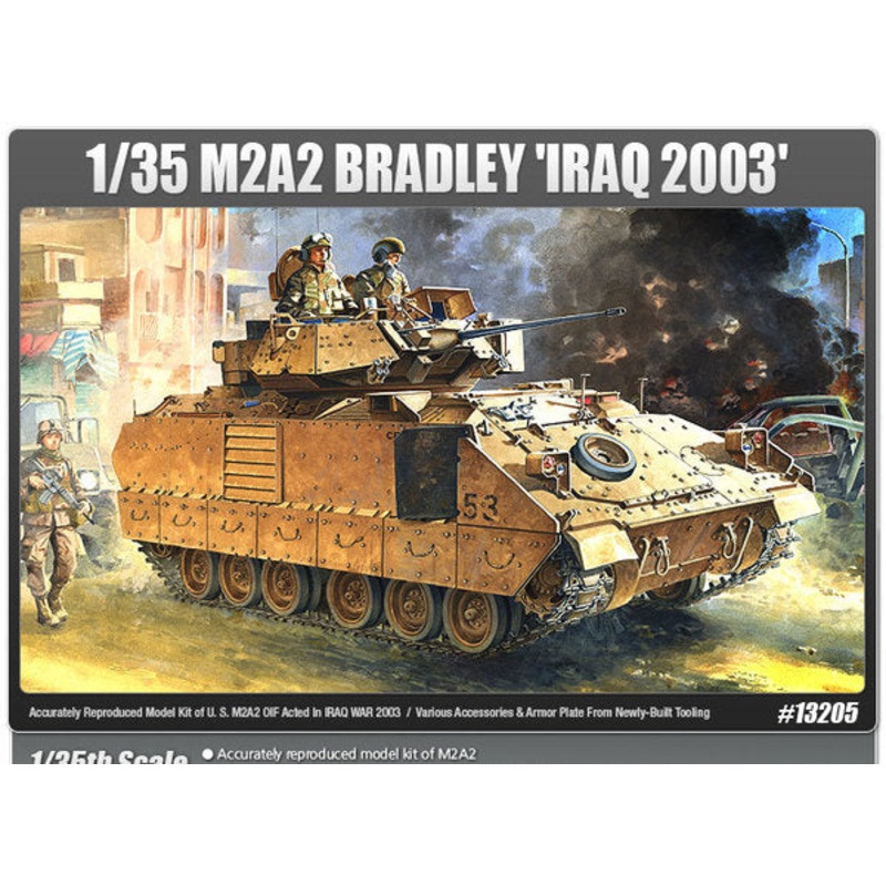 ACADEMY 13205 1/35 M2A2 Bradley OIF
