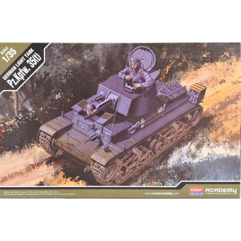 Academy 13280 German Light Tank Pz.Kpfw. 35(t)