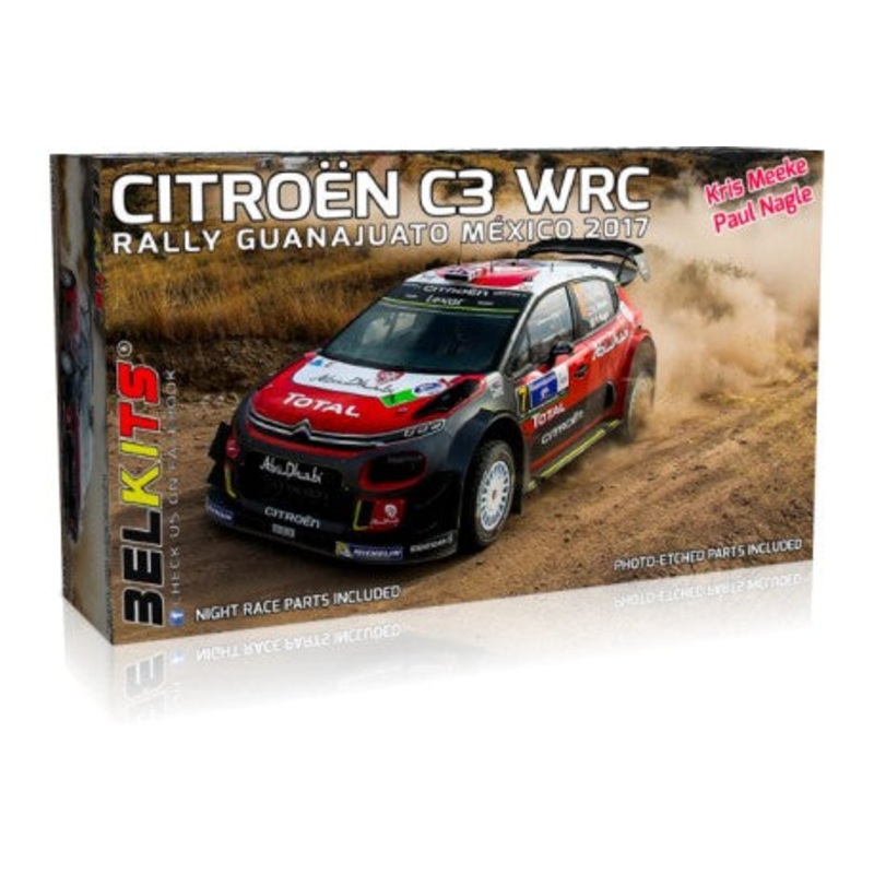Belkits 018 1/24 Citron C3 WRC 2017