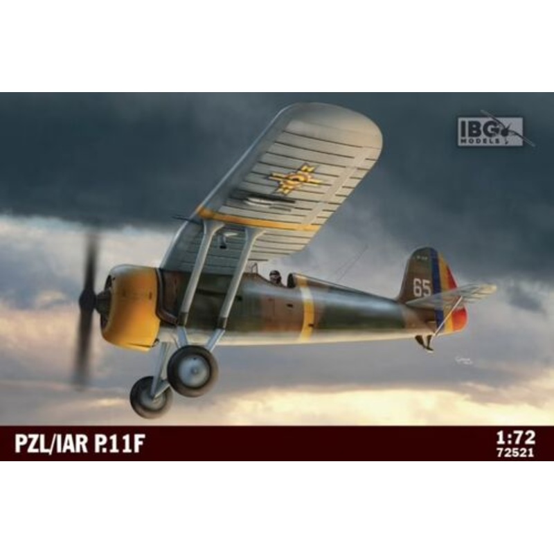 IBG 72521 1/72  PZL/IAR P.11F