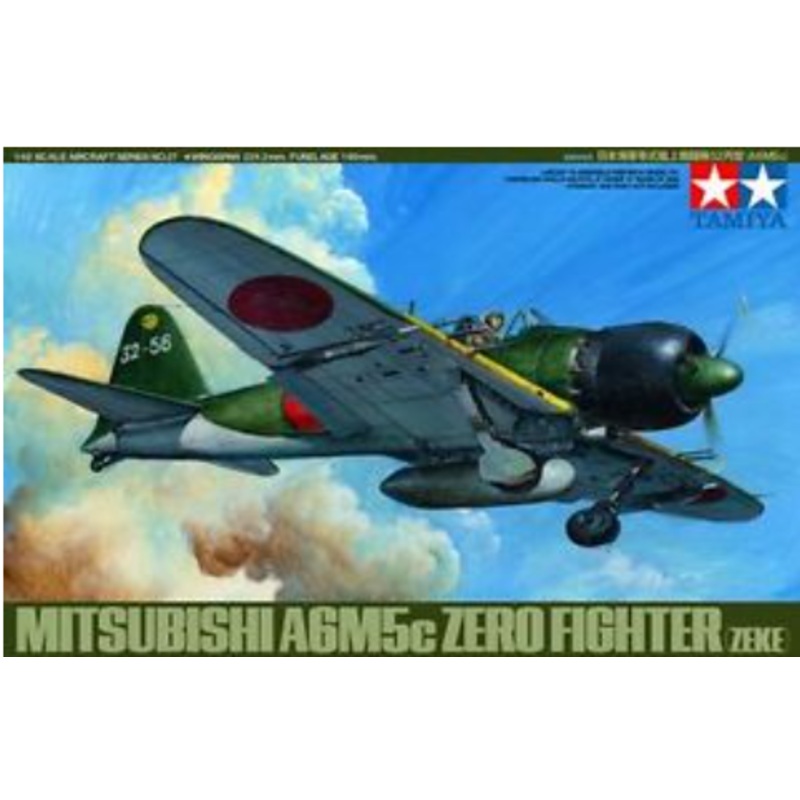 Tamiya 61027 1/48  A6M5C Type 52 Zero Fighter