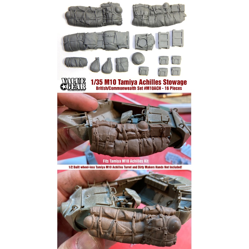 Value Gear ACH 1/35 M10 Achilles Stowage Set ( for Tamiya kit)
