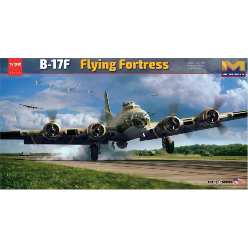 HK Models 1/32 01E029  B-17F Flying Fortress