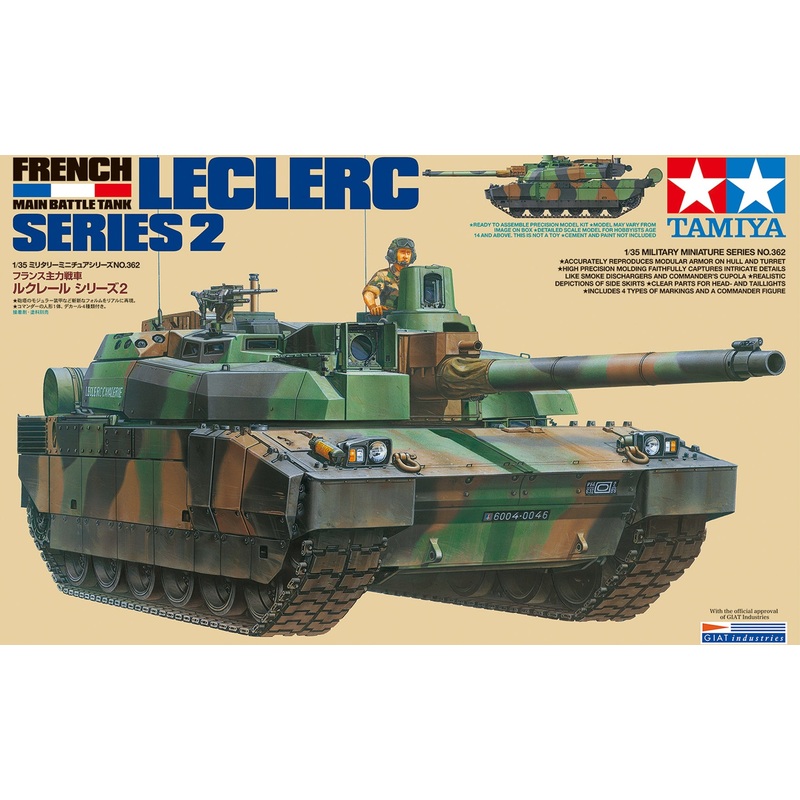 Tamiya 35362 1/35 Leclerc Serie 2 French MBT