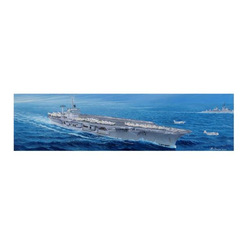Trumpeter 05605 1/350 U.S. CVN-68 Nimitz Aircraft Carrier 1975