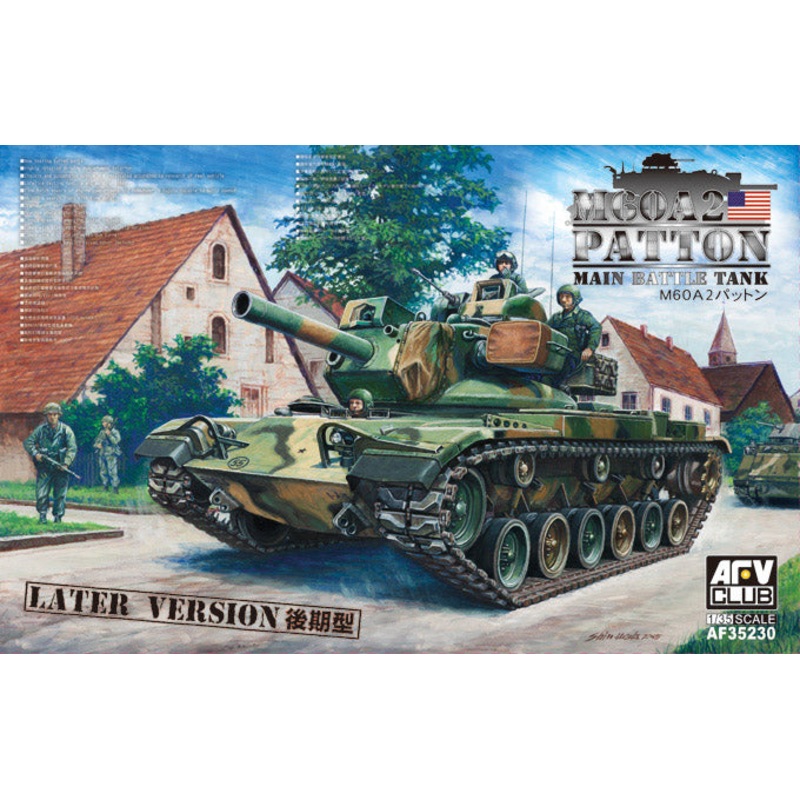AFV Club 35230 1/35 M60A2 Patton Main Battle Tank Later Version