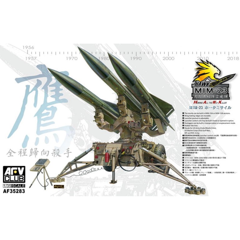 AFV Club 35283 1/35 U.S. MIM-23 Hawk (Homing All the Way Killer)