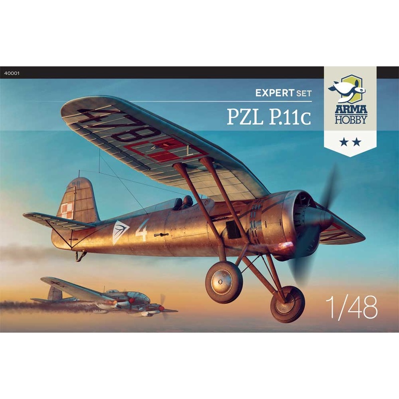 Arma Hobby 40001 1/48 PZL P.11c Aircraft Expert Set