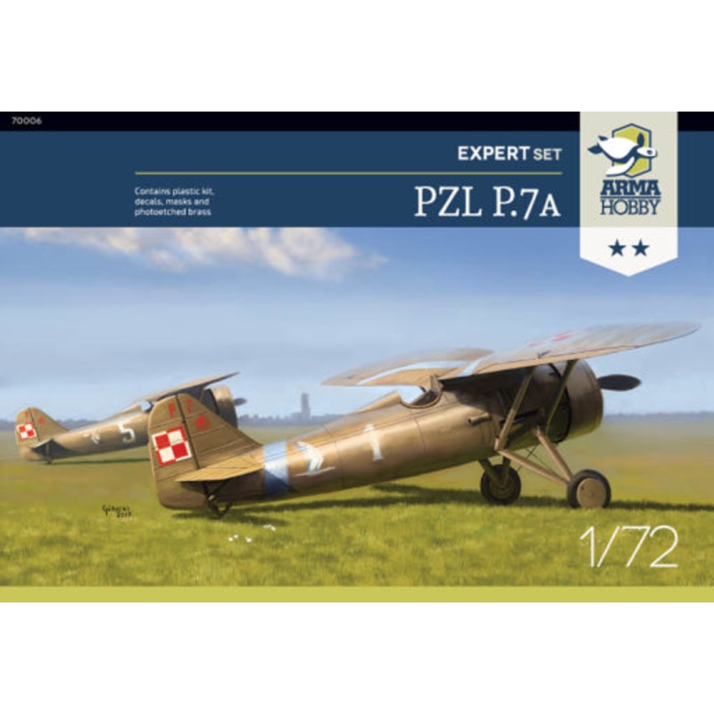 Arma Hobby 70006 1/72 PZL P.7a Expert Set