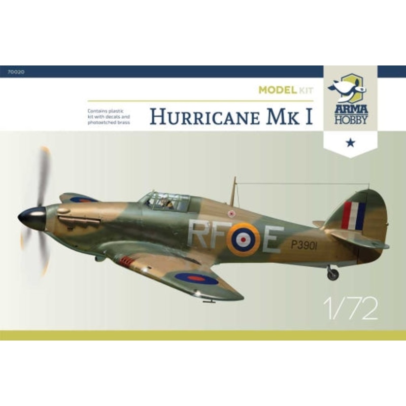 Arma Hobby 70020 1/72 Hawker Hurricane Mk I.