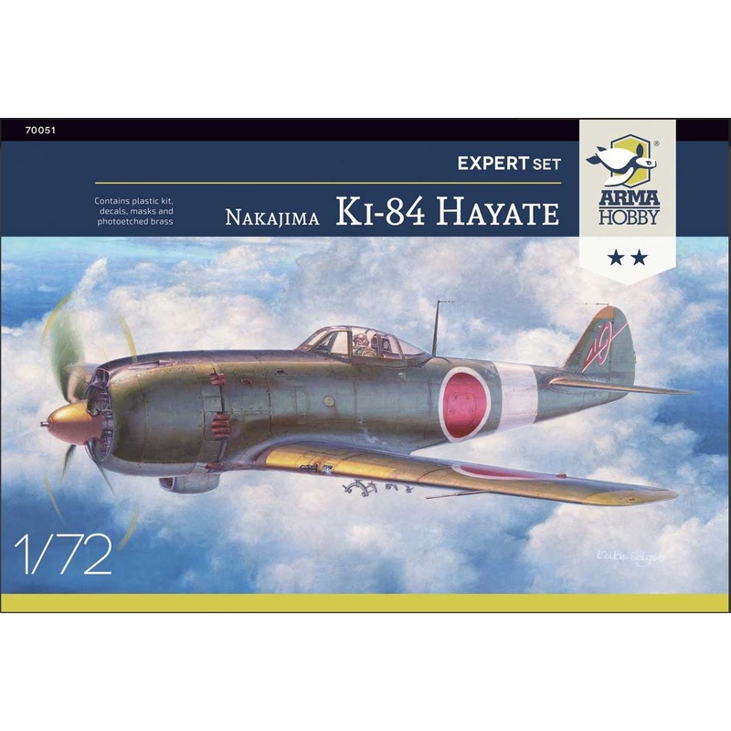 Arma Hobby 70051 1/72 Nakajima Ki-84 Hayate Expert Set