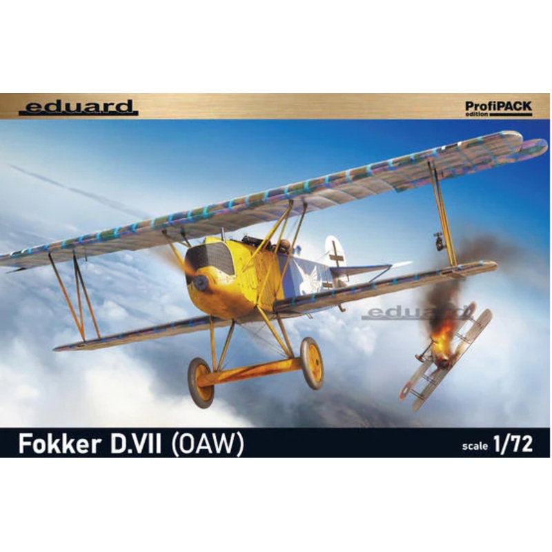 Eduard 70131 1/72 Fokker D.VII (OAW) - Profipack