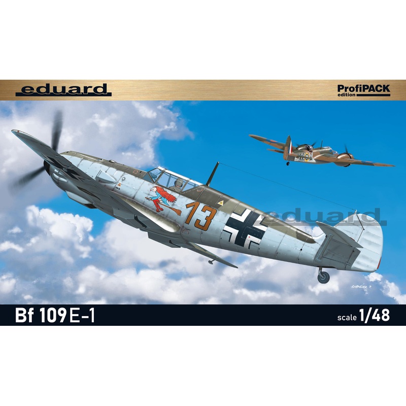 Eduard 8261 1/48 Messerschmitt Bf 109E-1 ProfiPACK Editon
