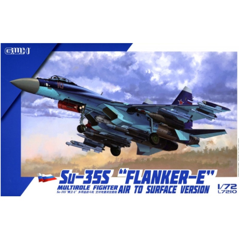 Great Wall Hobby L7210 1/72 SU-35S Flanker E Air-to-Surface Version
