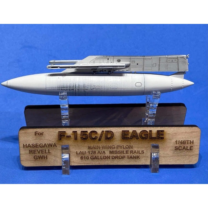PHASE HANGAR 48088 1/48 F-15 eagle Weapons Pylons with LAU-128 Launch Rails