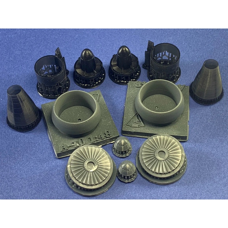 PHASE HANGAR 48113 1/48 A-10A/A+/C Engine/Exhaust Combo Set