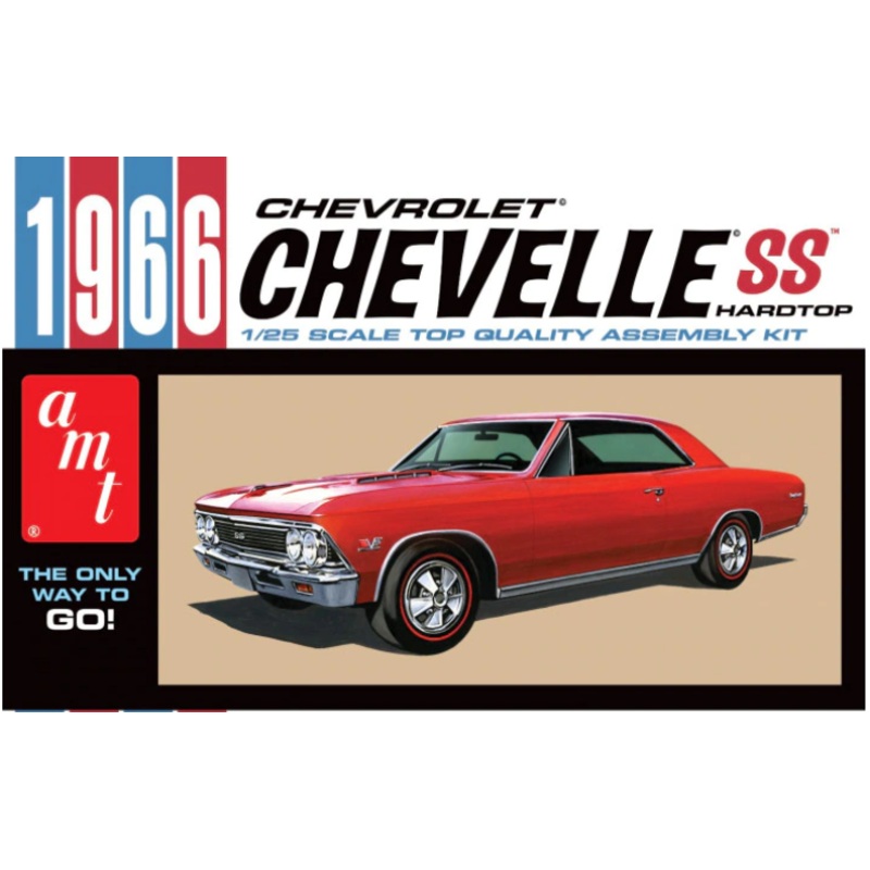 AMT 1342 1/25 19667 Chevrolet Chevelle SS Hardtop