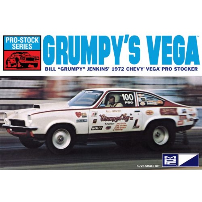 MPC 877 1/25 1972 Chevy Vega Pro-Stock Series Bill Grumpy Jenkins