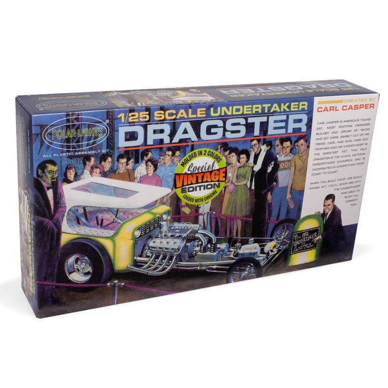 POLAR LIGHTS 996 1/25 Carl Casper's Undertaker Dragster