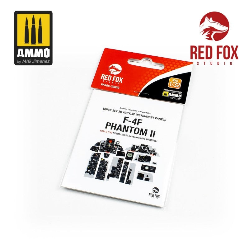 Red Fox 32059 1/32 McDonnell Douglas F-4F Phantom II (for Revell kit)