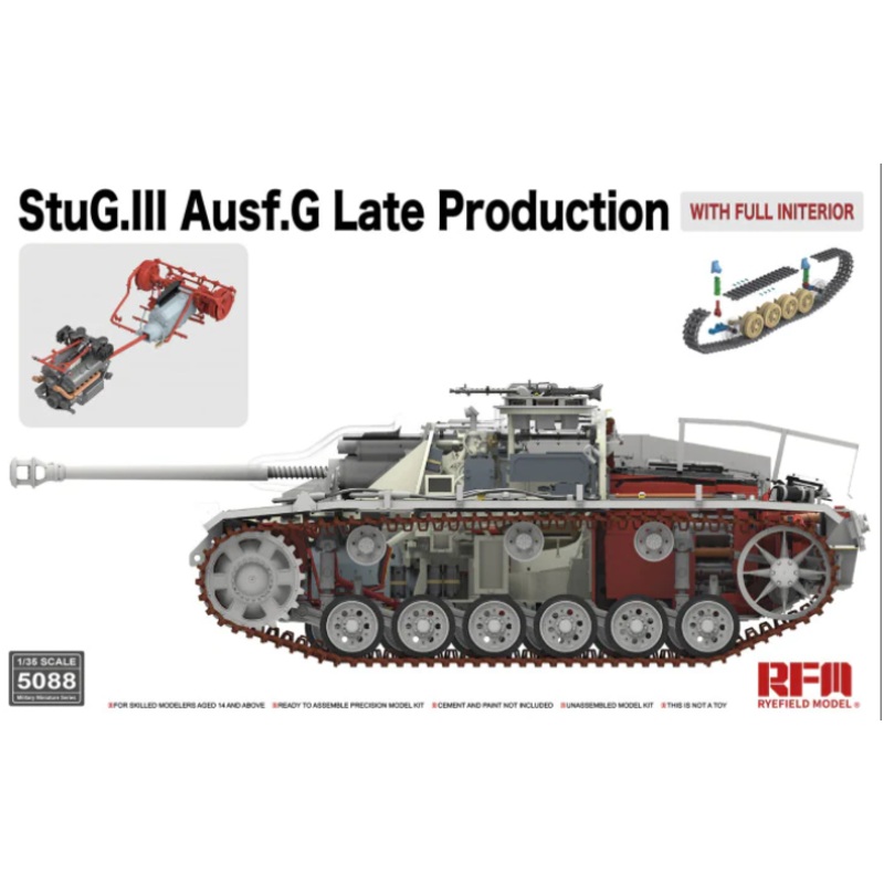 Rye Field Model 5088 1/35 StuG.III Ausf.G Late Production
