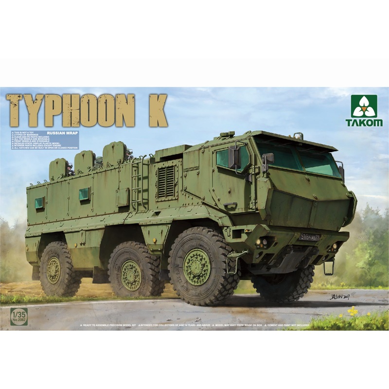 Takom 2082 1/35 Russian MRAP Typhoon-K