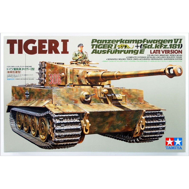 Tamiya 35146 1/35  Tiger I Ausf. E - Late Version