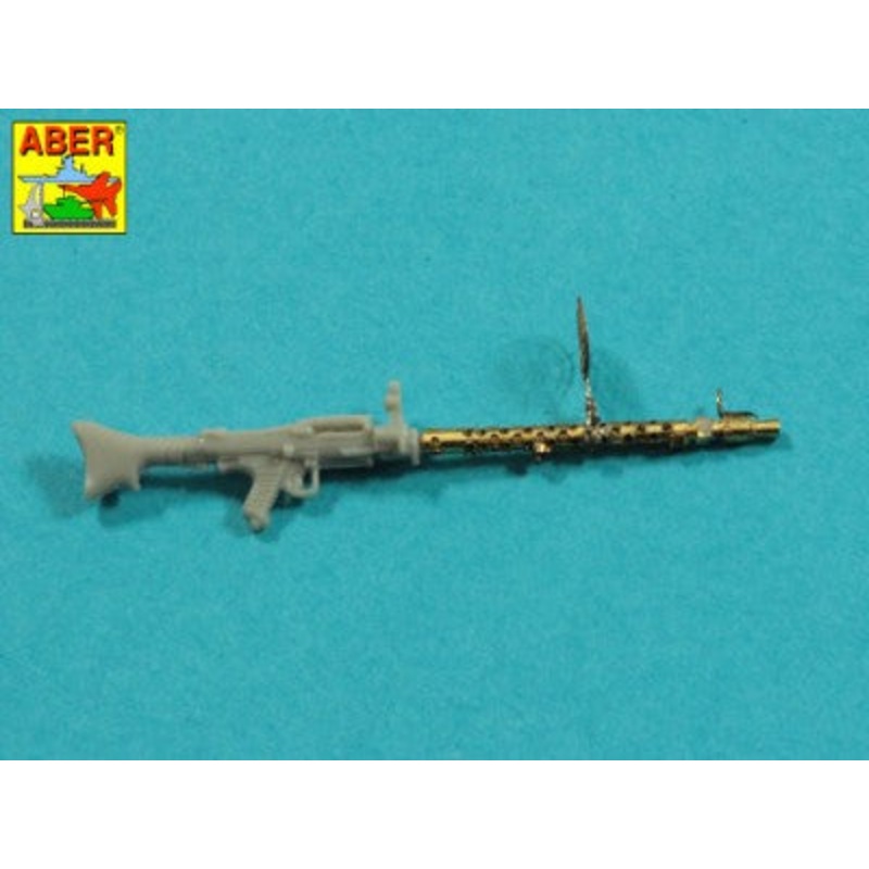 ABER 35L169 1/35 Barrel for German Machine Gun MG34 with Panzerschild