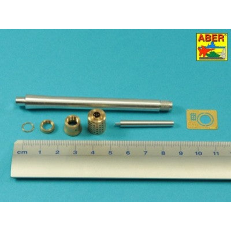 ABER 35L263 Set of Barrels for German Heavy Tank E-100 (Dragon) 15cm 7.5cm
