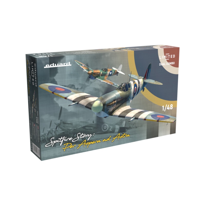 Eduard 11162 1/48 SPITFIRE STORY: Per Aspera ad Astra DUAL COMBO
