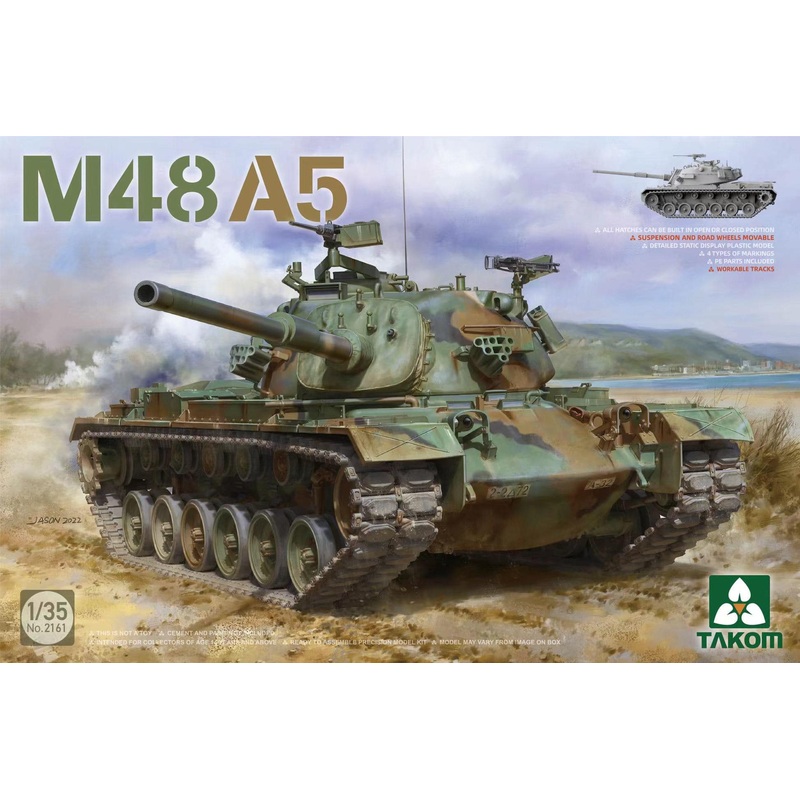 Takom 2161 M48 A5  PATTON TANK