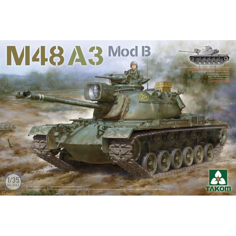 Takom 2162 M48 A3 Mod B  PATTON TANK