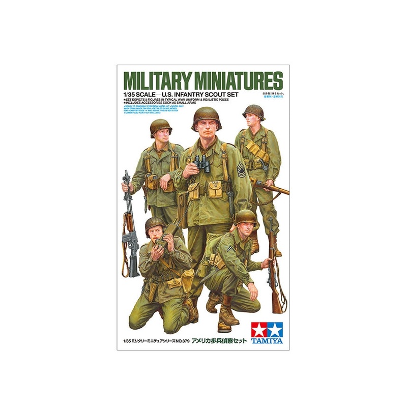 Tamiya 35379 1/35 US INFANTRY SCOUT SET