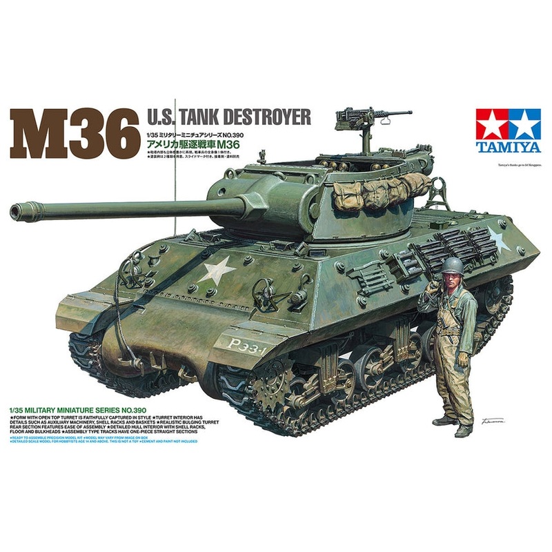 ***PRE-ORDER NOT IN STOCK Tamiya 35390 Us Tank Destroyer M36 Jackson PREORDER***