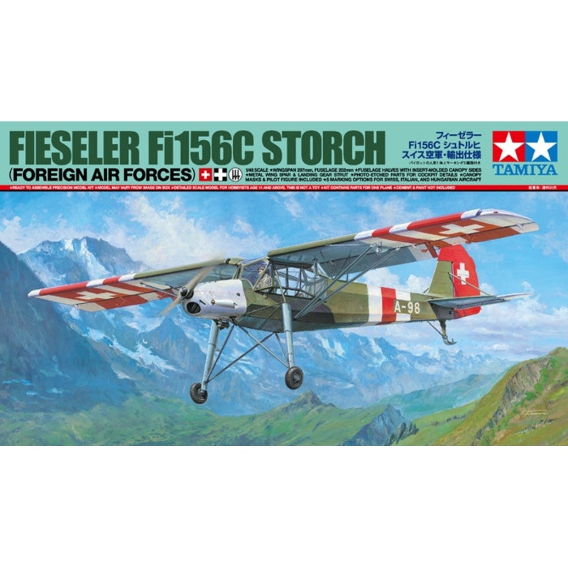 Tamiya 25158 1/48 Fieseler Fi156C Storch