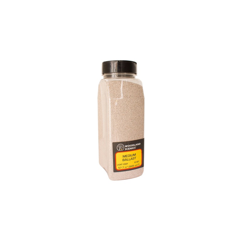 Woodland Scenics B1374 Fine Ballast Shaker- Light Gray