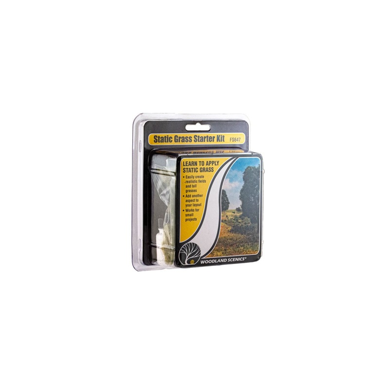 Woodland Scenics FS647 Static Grass Starter Kit