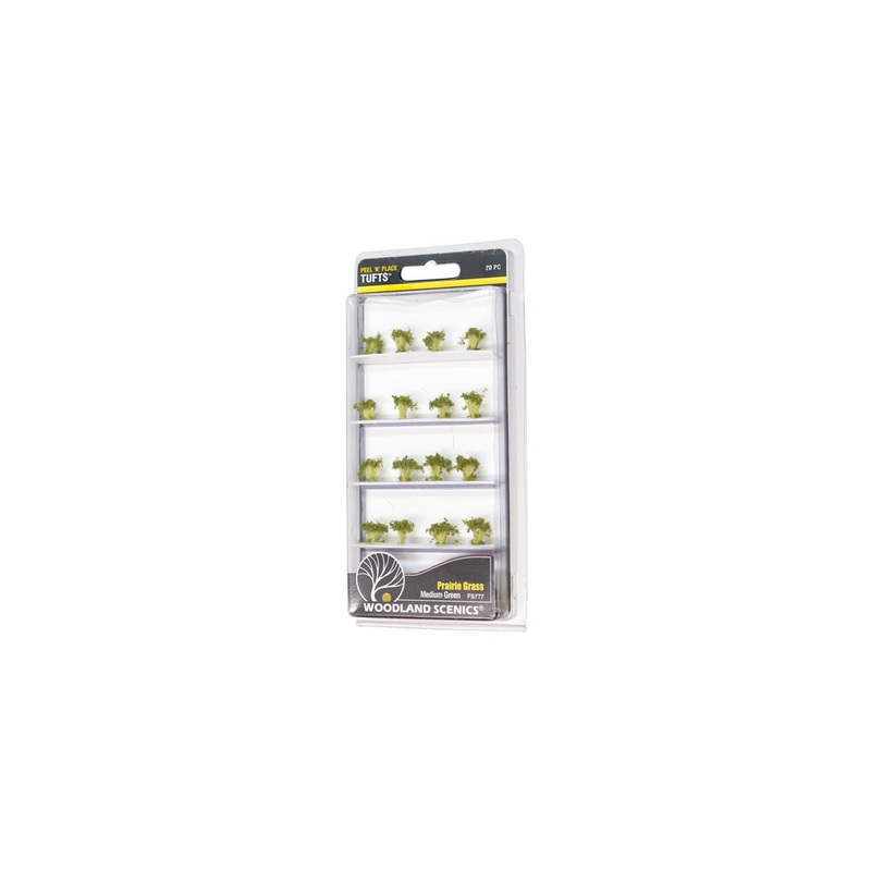 Woodland Scenics FS777 Medium Green Prairie Grass