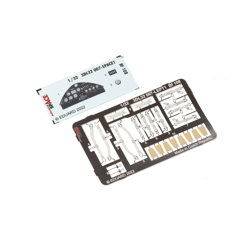 Eduard 3DL32007 1/32 Messerschmitt Bf 108 Space-3D Decals