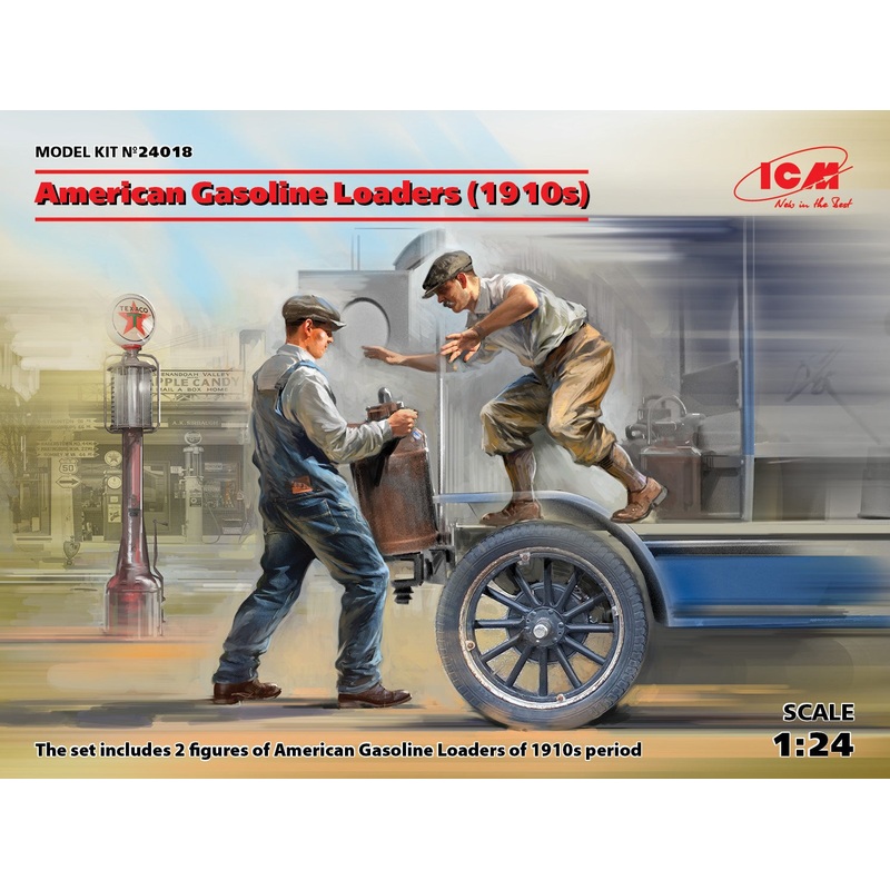 ICM 24018 1/24 American Gasoline Loaders (1910s)