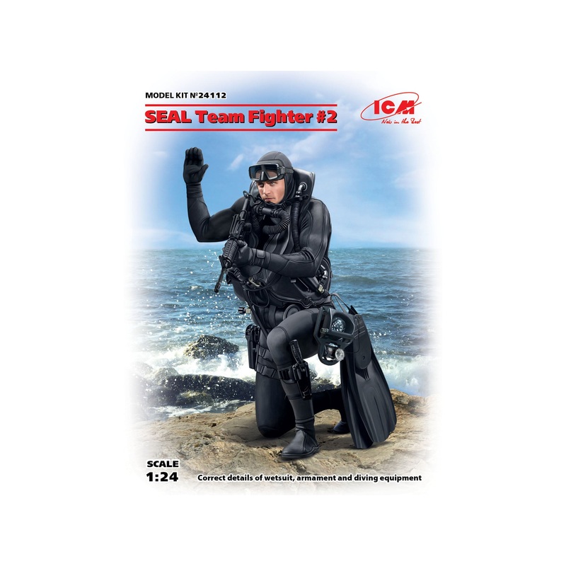 ICM 24112 1/24 Seal Team Fighter 2
