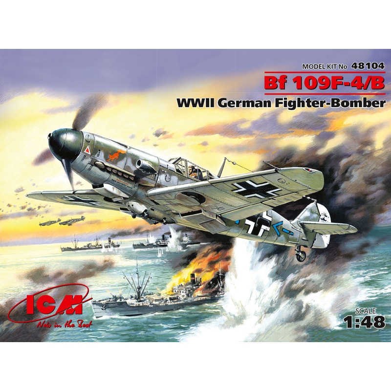 ICM 48104 1/48 Bf109 F-4/B