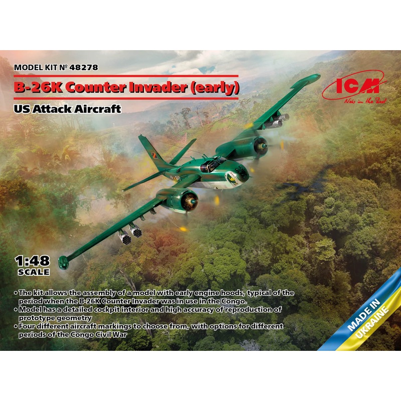 ICM 48278 1/48 B-26K Counter Invader (Early)