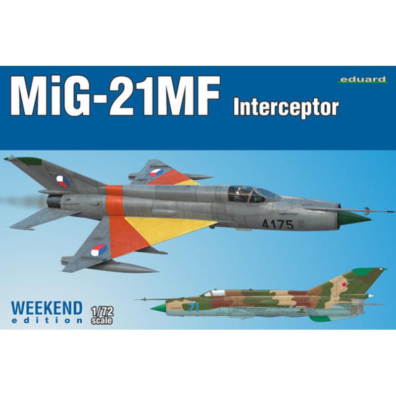 Eduard 07453 1/72 MiG-21MF Interceptor (Weekend Edition)