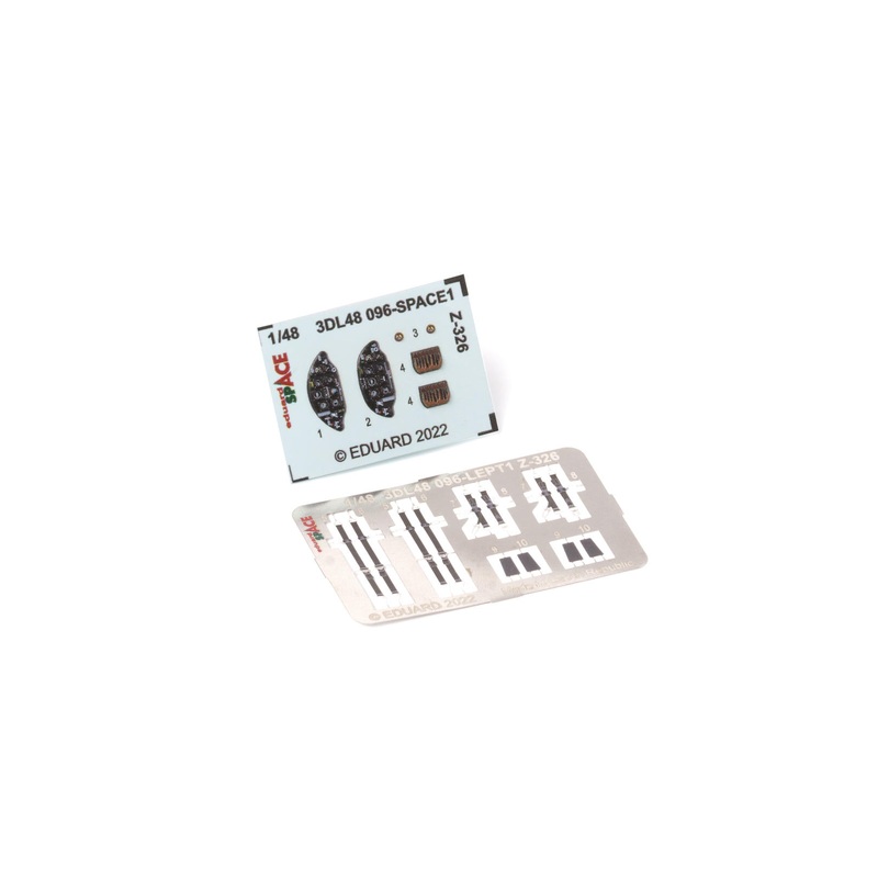 Eduard 3DL48096 1/48 Z-326 Space 3D Decals + Etched Parts